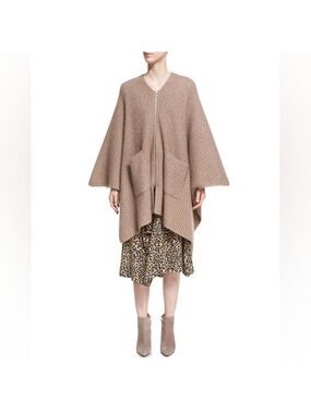 Derek Lam cashmere blend poncho size M in EUC